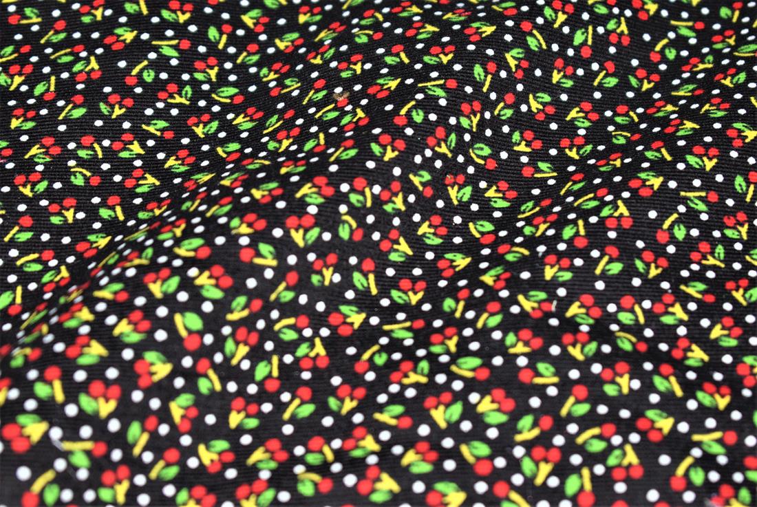 Spotty Ditsy Berries Cord - image 2