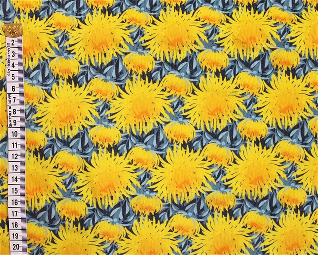 Chrysanthemum Garden Corduroy