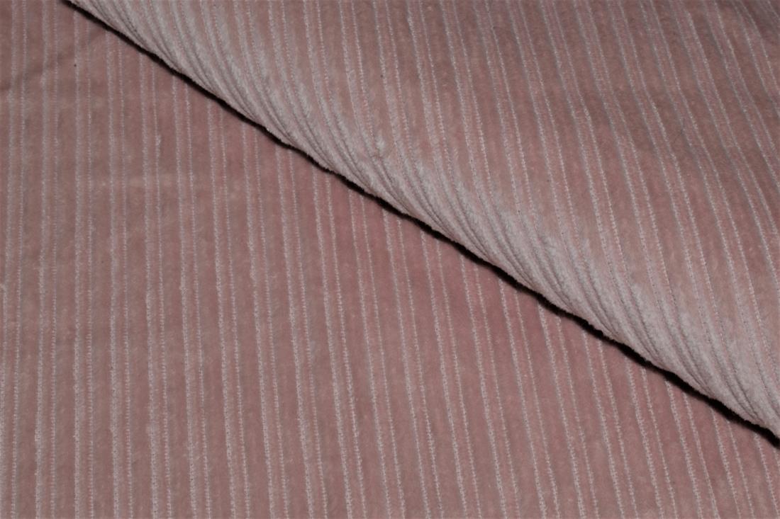 Dusky Pink Corduroy, 100% Premium Cotton Fabric, 145cm Wide, 7 Wale, High Quality; This unique and soft fabric is ideal for dresses, skirt, jacket, bunting, patchwork, and for craft projects. Colours may slightly vary due to the lighting during the photo shooting or the monitor's display.