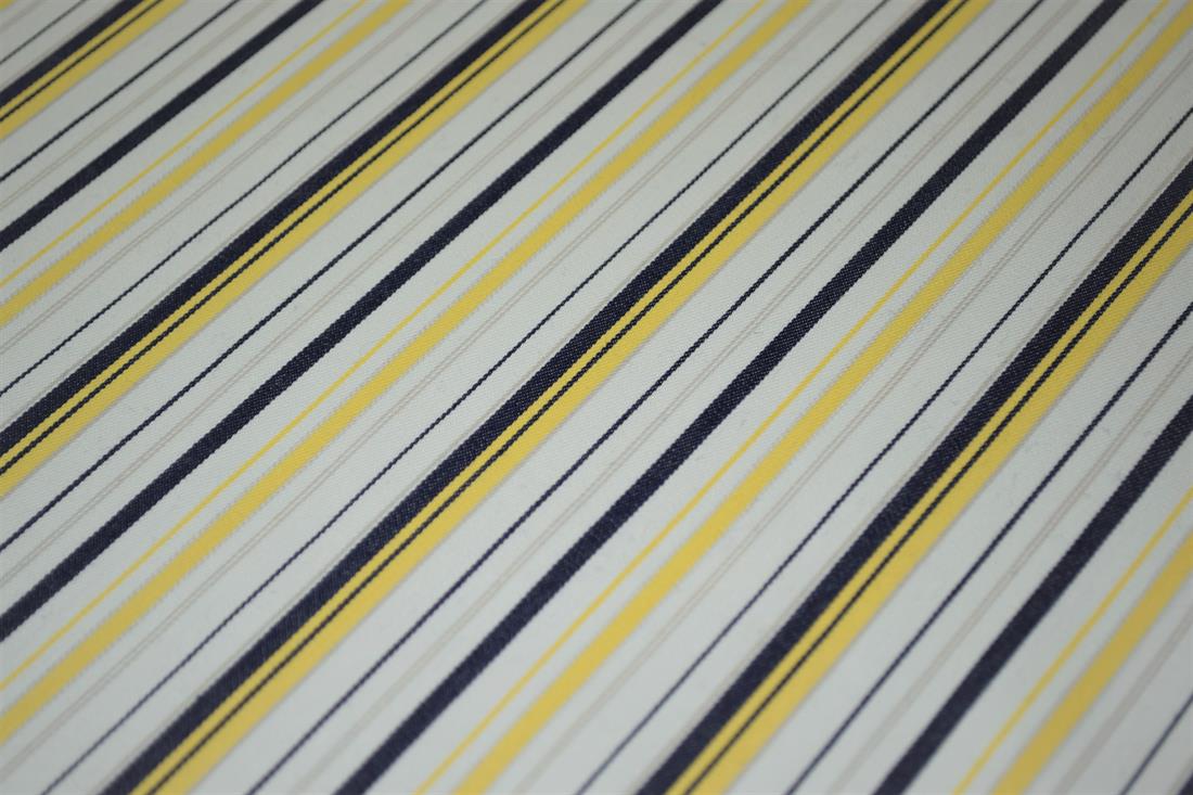 Striped Medium Weight Denim