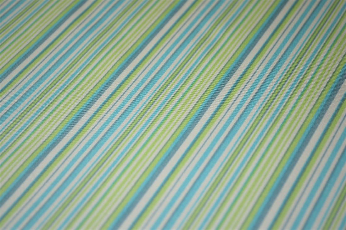 Striped Medium Weight Denim
