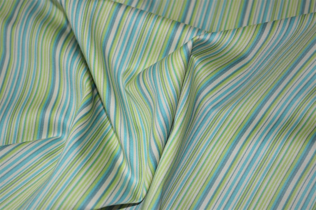 Striped Medium Weight Denim
