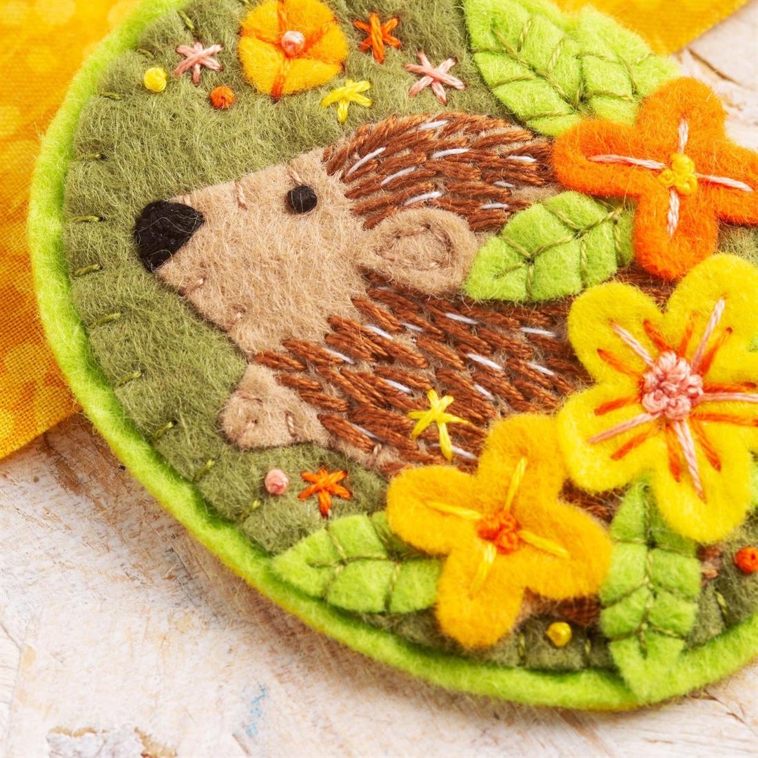 Hedgehog Brooch