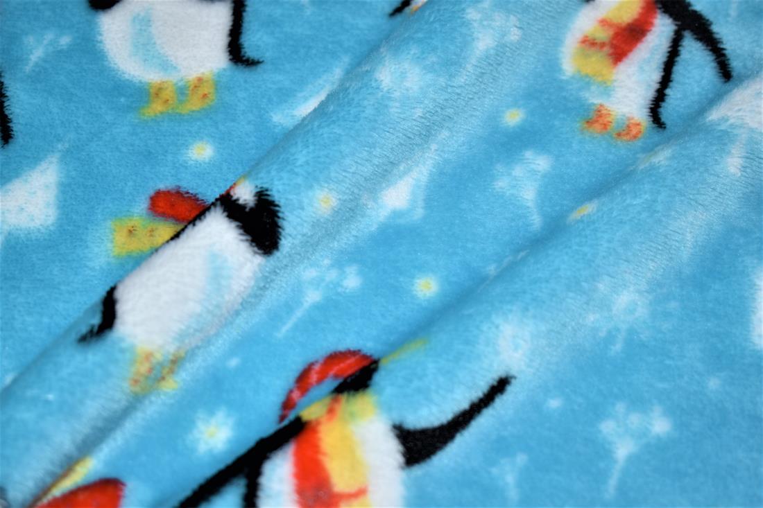 Perfect Penguins Cuddle Fleece