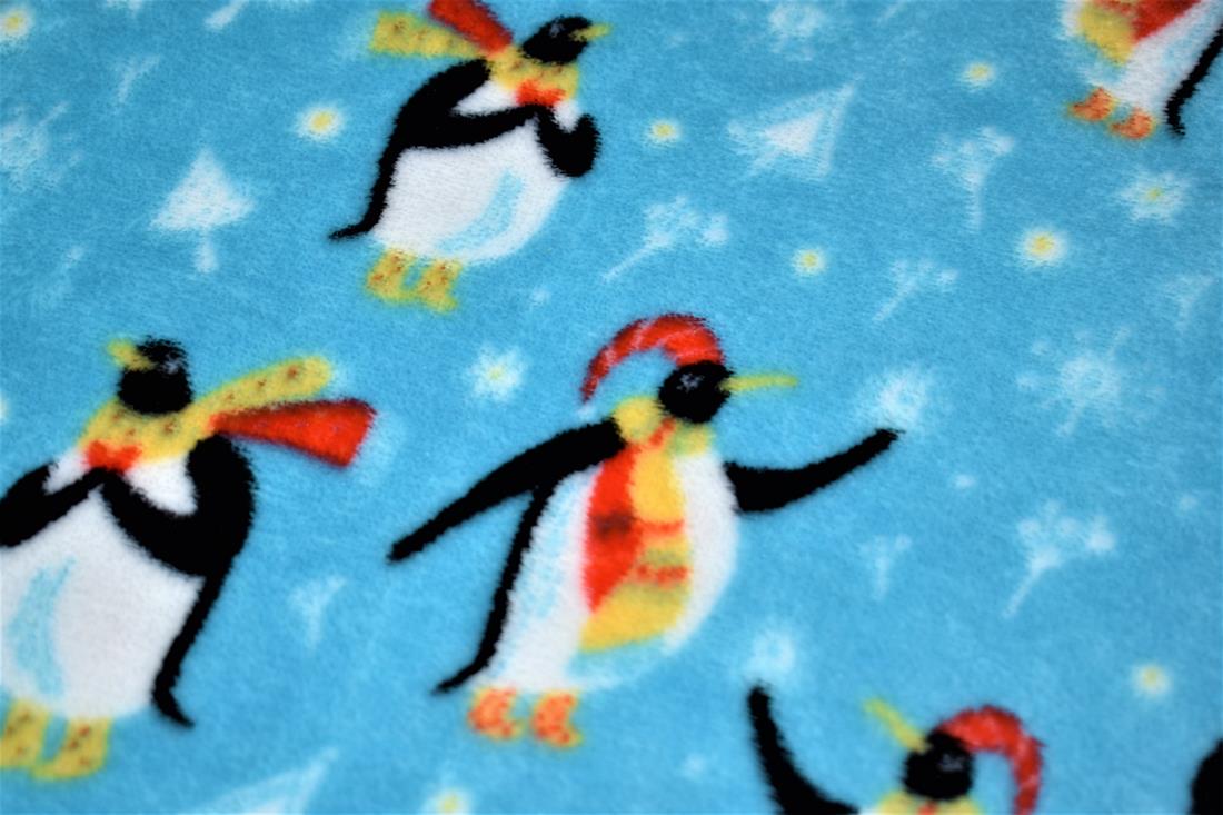 Perfect Penguins Cuddle Fleece