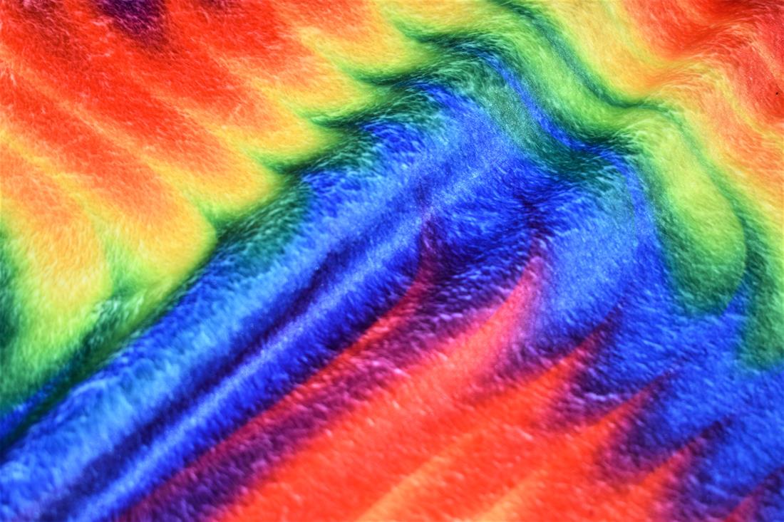 Rainbow Wave Digital Bubs Fleece