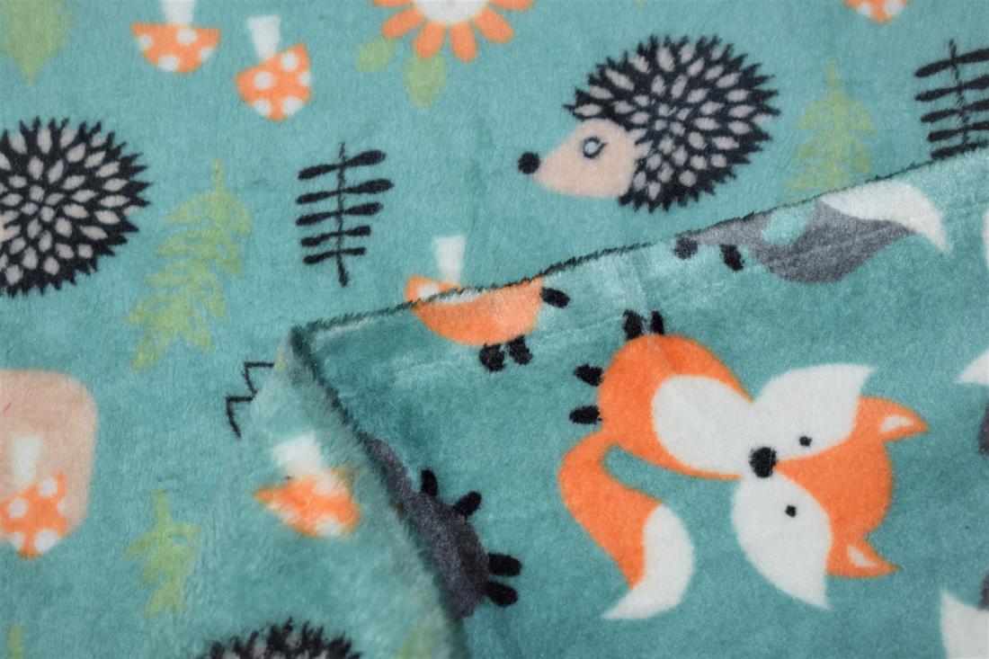 Fox & Hedgehog Print