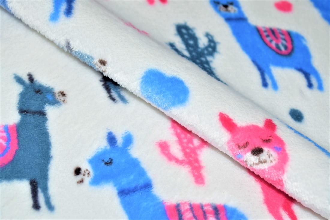Reversible Llama Cuddle Fleece