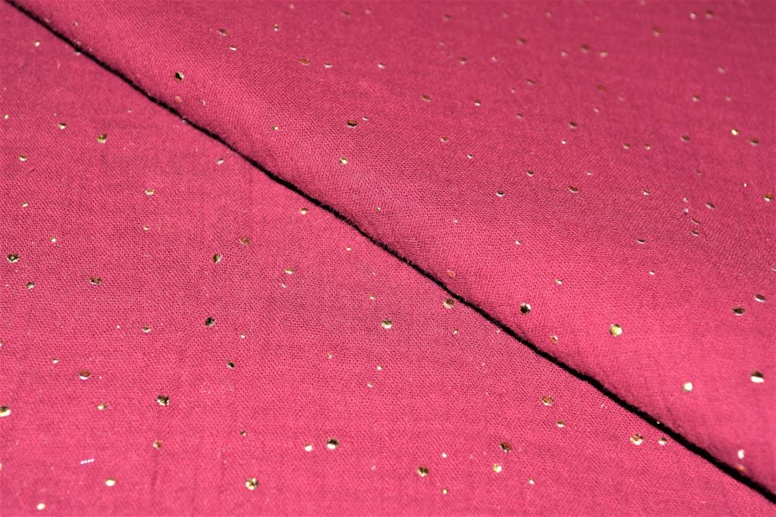 Gold Speckled Double Gauze - image 1