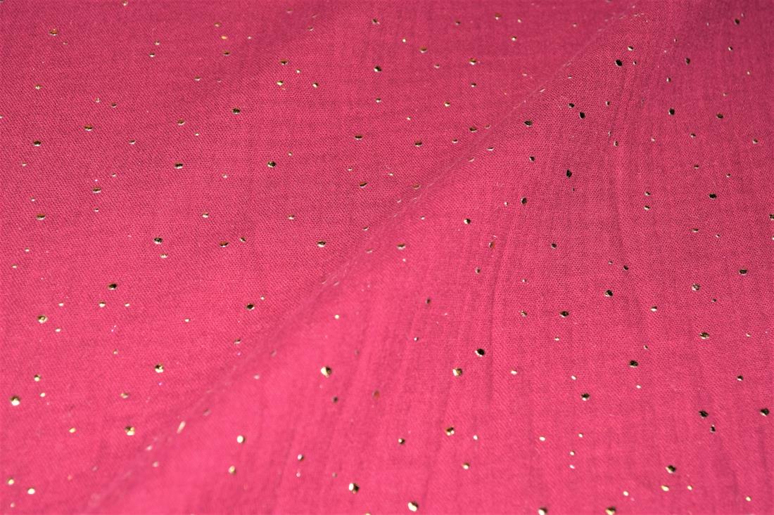 Gold Speckled Double Gauze - image 2