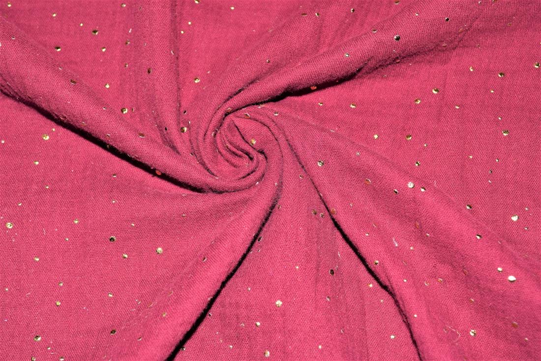 Gold Speckled Double Gauze - image 4