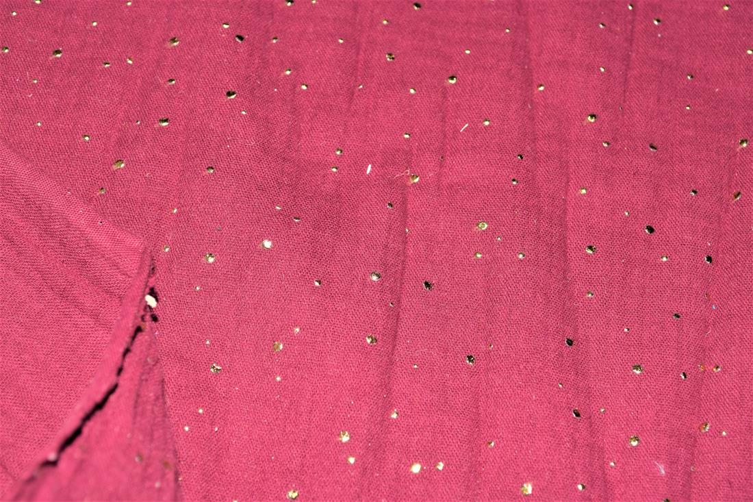 Gold Speckled Double Gauze - image 6