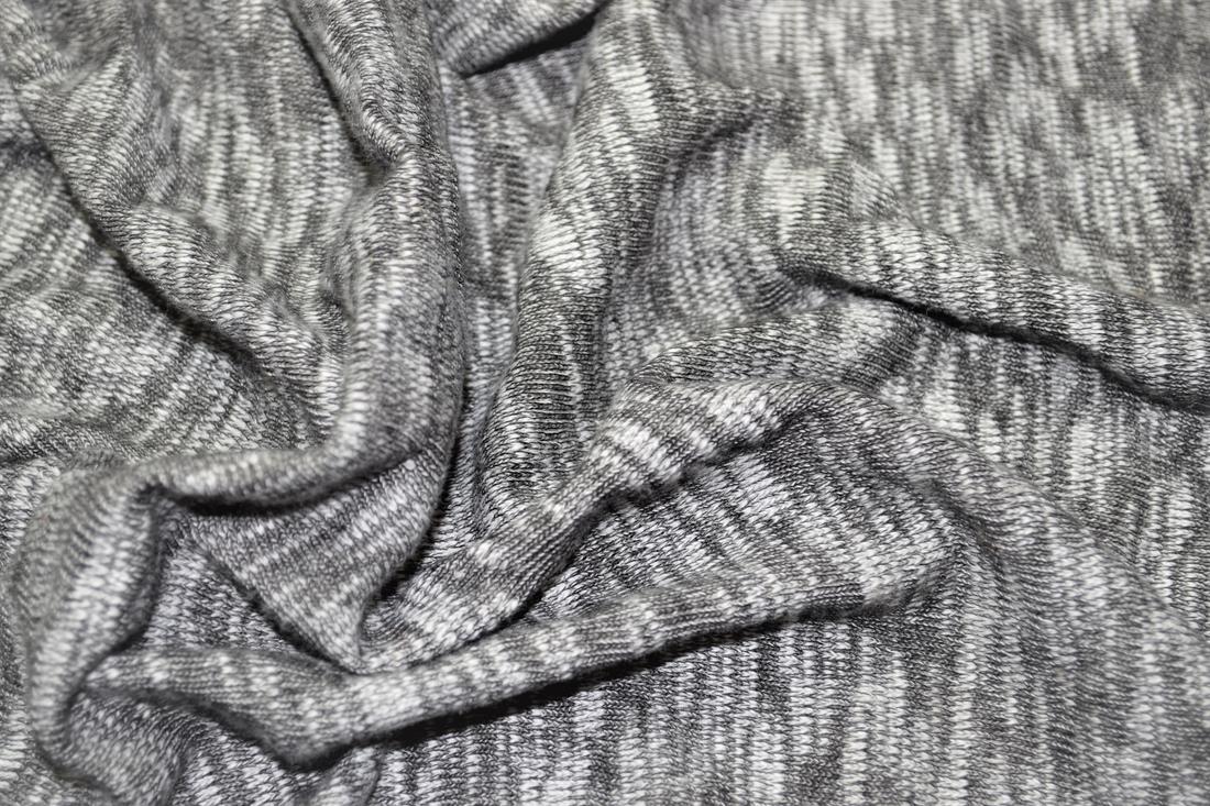Printed Jersey Grey/ Cream