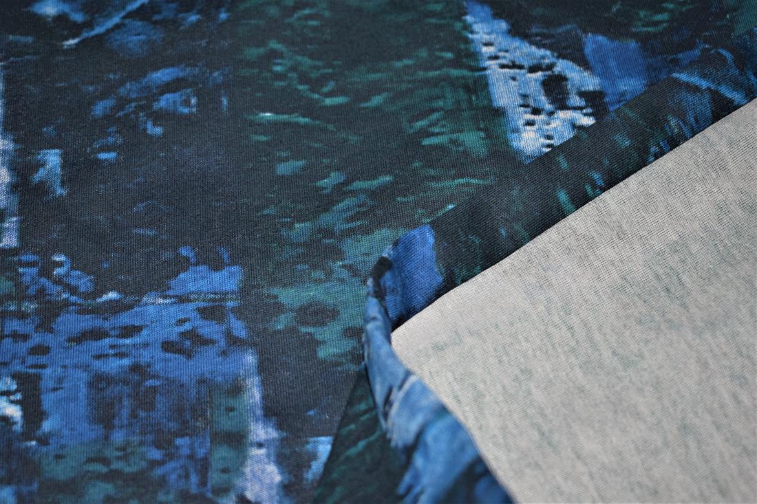Pritned Jersey Fabric, Soft Stretch Knit Making Dress Fabric , High Quality, 147 cm Wide Perfect for Dressmaking, Tops, Skirts, Dancewear/ Costumes Very easy to sew due to its slight stretch and comfortable to wear