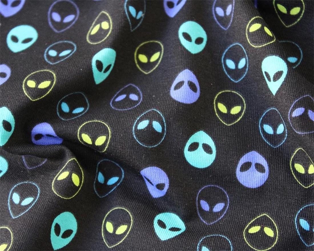 Cotton Jersey Aliens