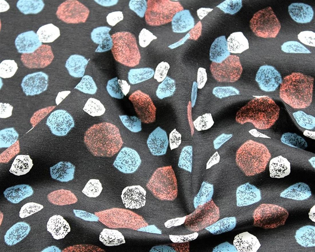 Cotton Jersey Dots