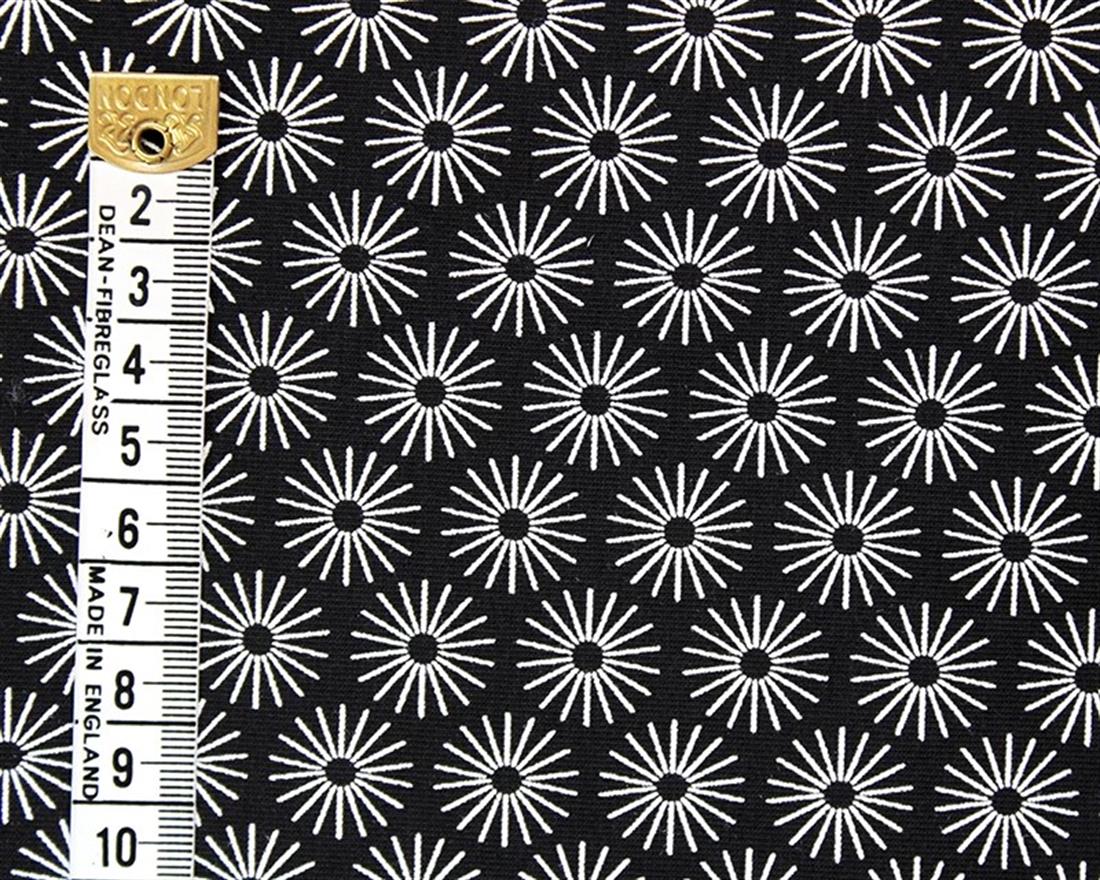 Flower Wheel Cotton Jersey