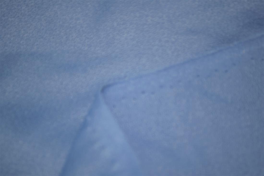 Plain Blue Polyester - image 4