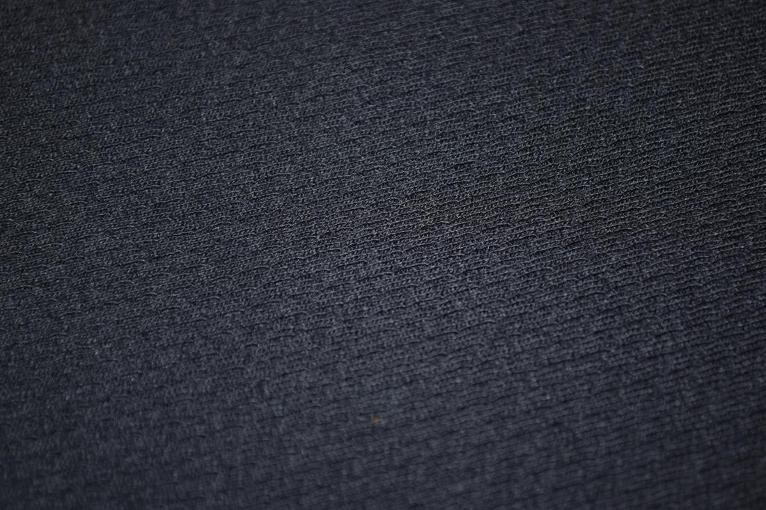 Plain Navy Polyester - image 2