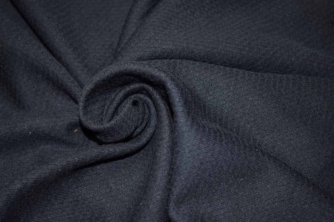 Plain Navy Polyester - image 5