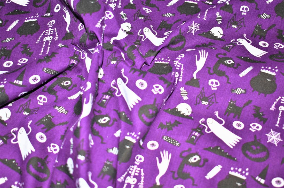 Haloween Polycotton