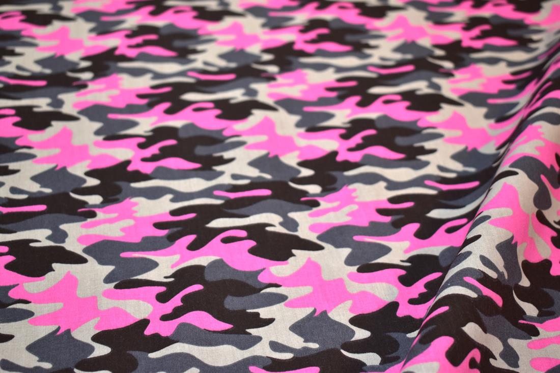 Camo Polycotton - image 1