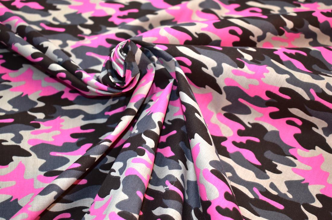 Camo Polycotton - image 5
