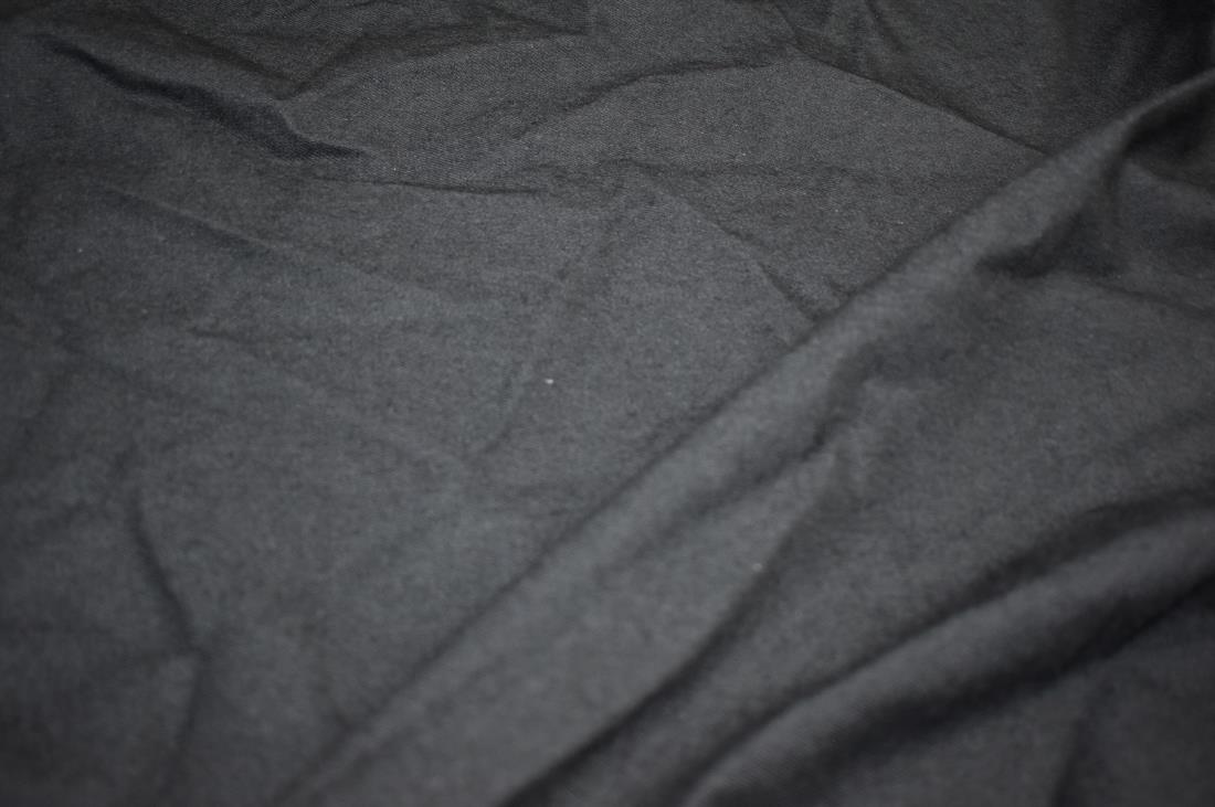Black - Plain Polyester (Stretch Twill ) Fabric, High Quality 
Perfect for Dressmaking, Tops, Skirts, Dancewear/ Costumes.
Colours may slightly vary due to the lighting during the photo shooting or the monitor's display. 
Width: 58"/ 148cm