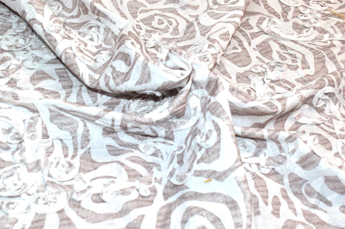 Printed (Clearance Stock) Polyester Anglaise Embroidery Fabric
Perfect for Dressmaking, Tops, Skirts, Dancewear/ Costumes.
Width: 58"/ 148cmColours may slightly vary due to the lighting during the photo shooting or the monitor's display.