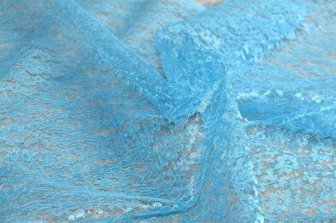 Polyester Lace Fabric 
Perfect for Dressmaking, Tops, Skirts, Dancewear/ Costumes.
Width: 58"/ 148cm
Colours may slightly vary due to the lighting during the photo shooting or the monitor's display.