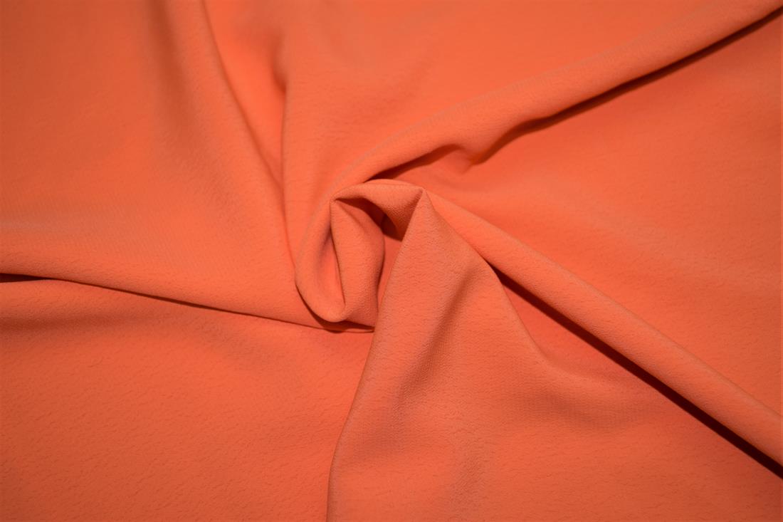 Orange polyester cotton fabric, 145 cm Wine, High Quality; Colours may slightly vary due to the lighting during the photo shooting or the monitor's display.