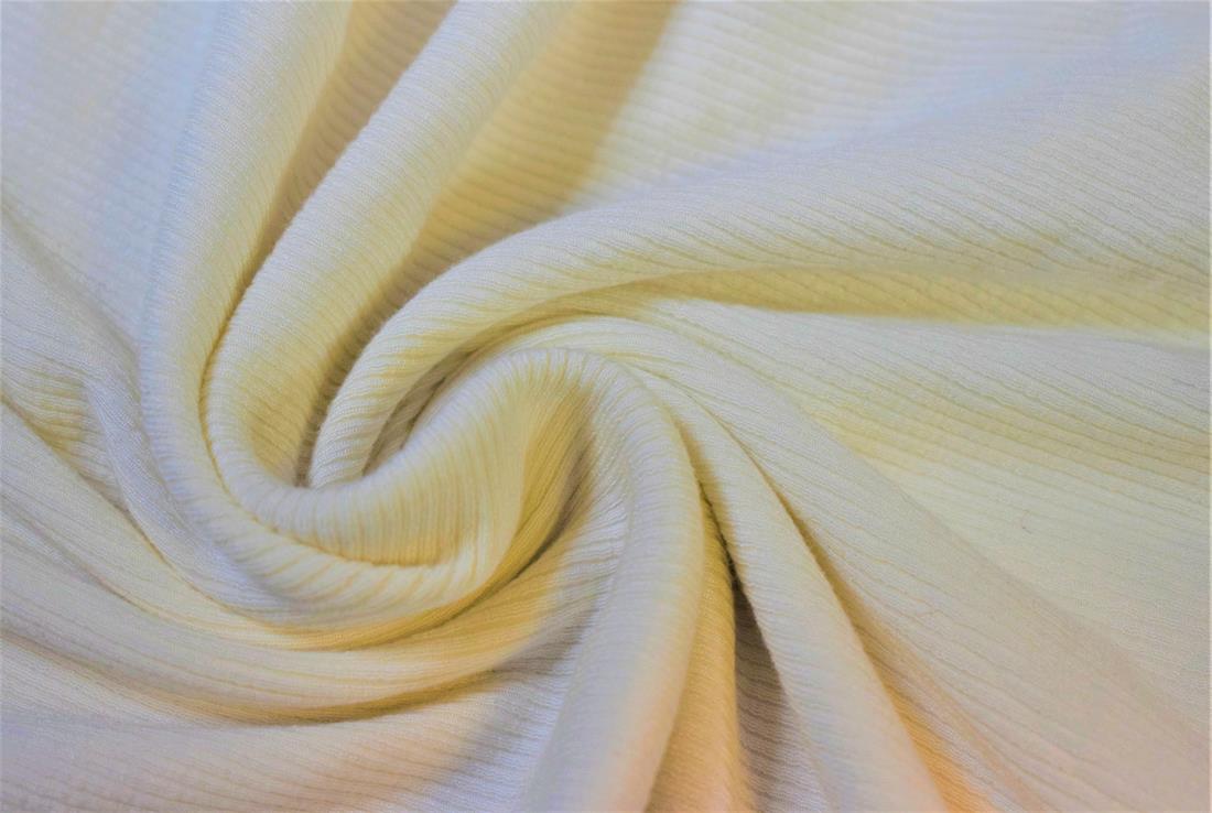 Stretchy Ribbed Jersey Fabric, 145cm Wide, High Quality; Colours may slightly vary due to the lighting during the photo shooting or the monitor's display.