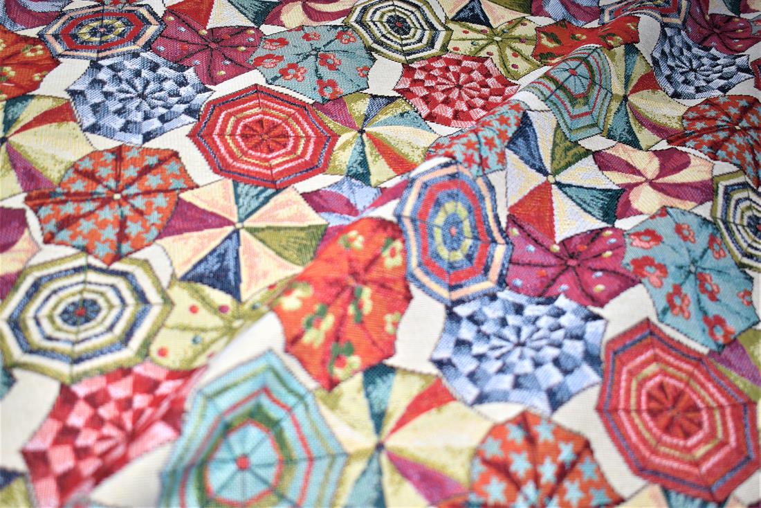 Umbrellas Tapestry Fabric
