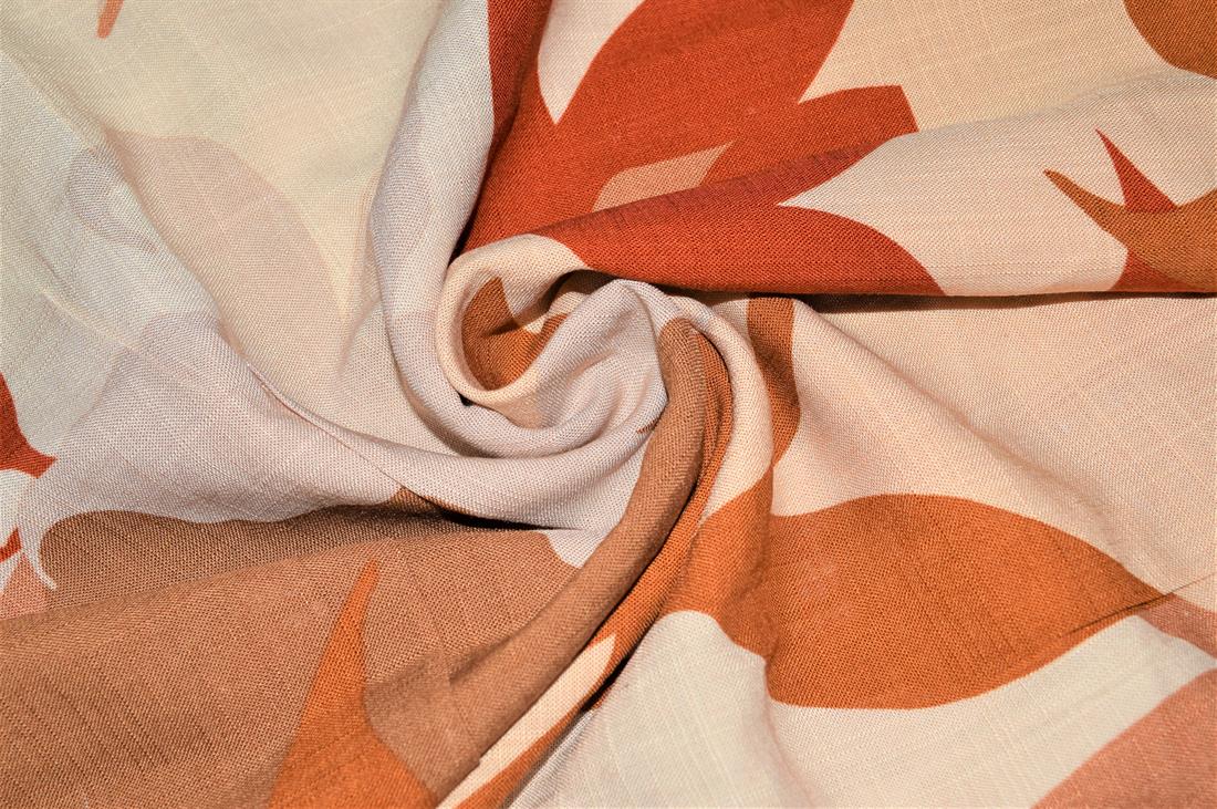 Premium Printed Rayon/Viscos Fabric, Tropical Flower Print Design, 150cm Wide, High Quality, Colours may slightly vary due to the lighting during the photo shooting or the monitor's display.