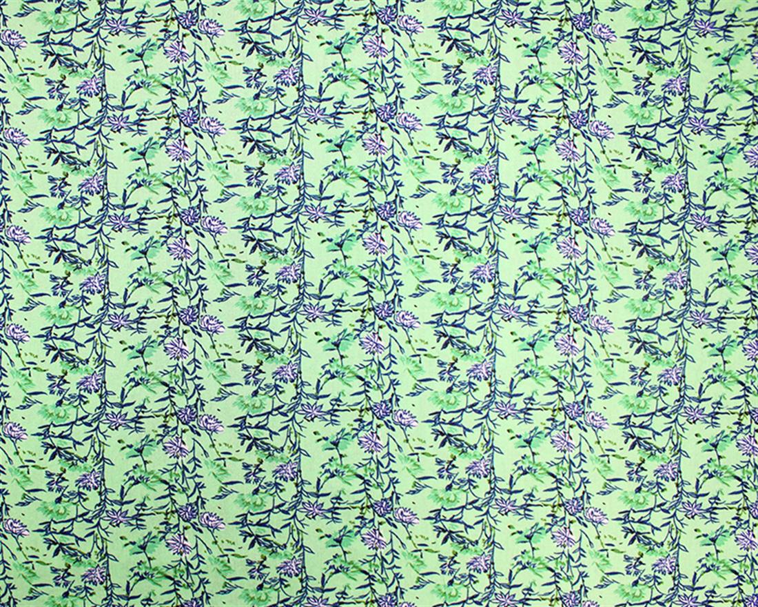Floral Vine Viscose - image 3
