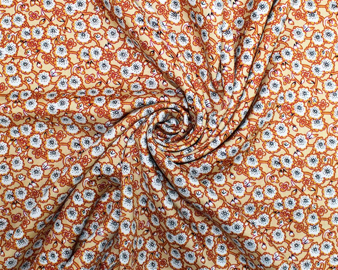 Floral Detail Viscose - image 1