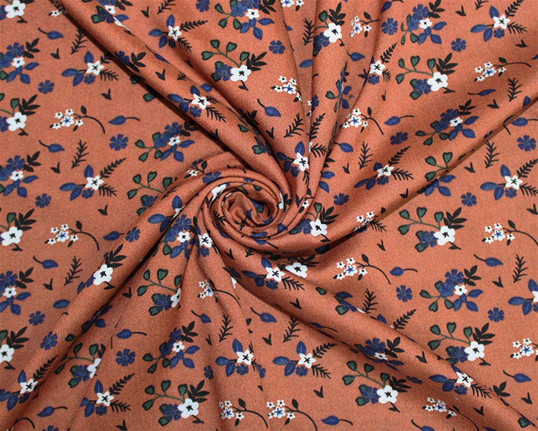 Florescent Floral Viscose - image 1