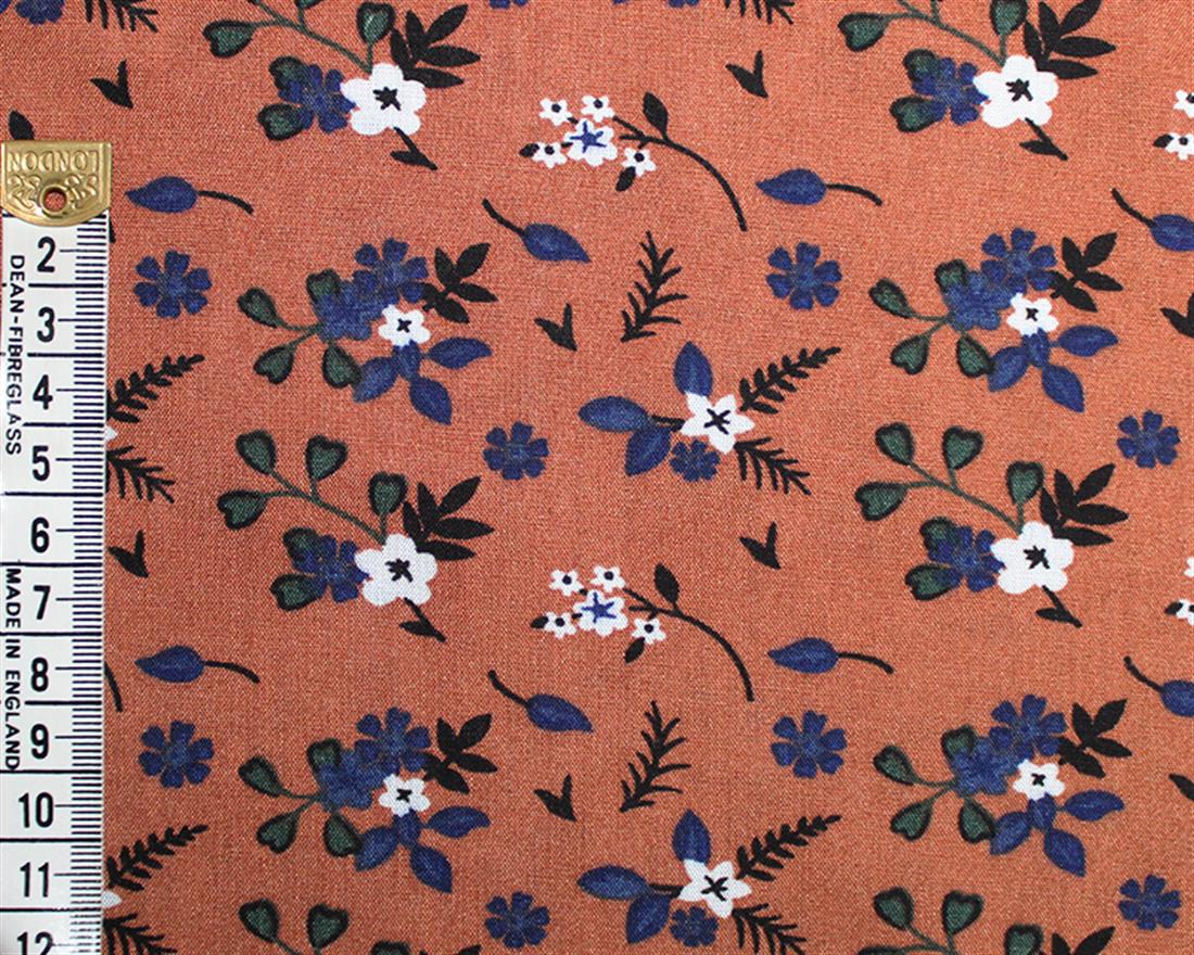 Florescent Floral Viscose - image 4