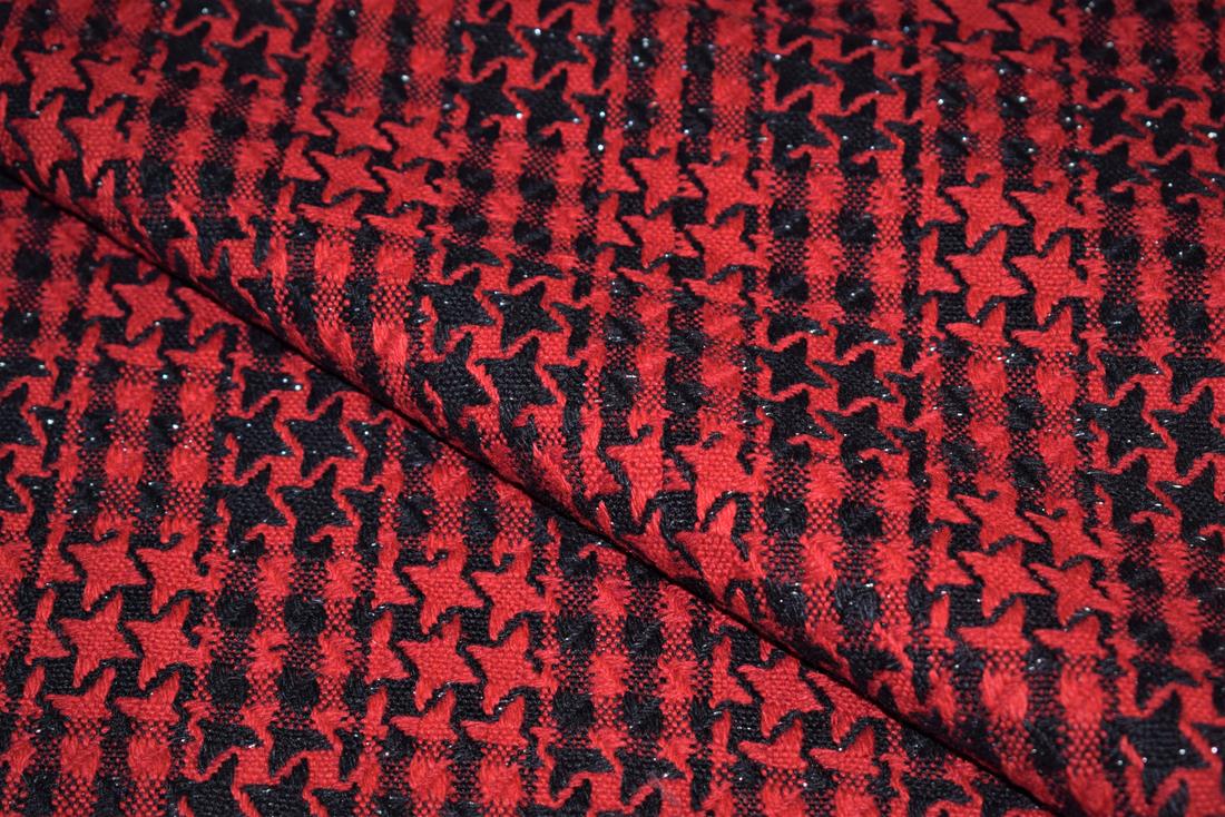 Star Check Print