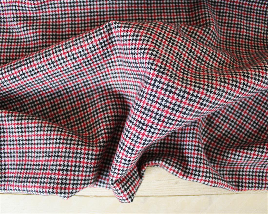 Dogtooth Check Wool Mix