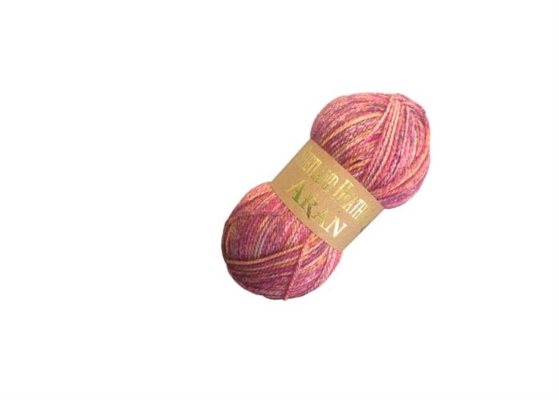 Woolcraft- Shetland Heather Aran - image 2