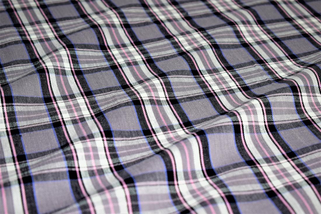 Tartan Check Yarn Dyed Print