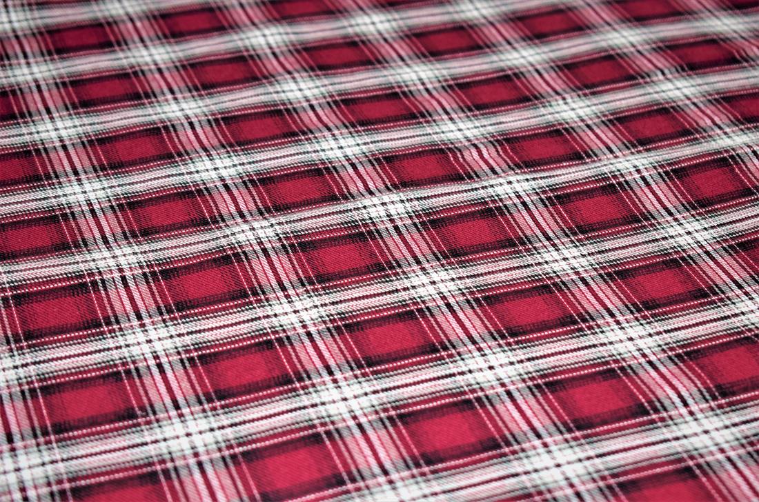 Tartan Check Yarn Dyed Print