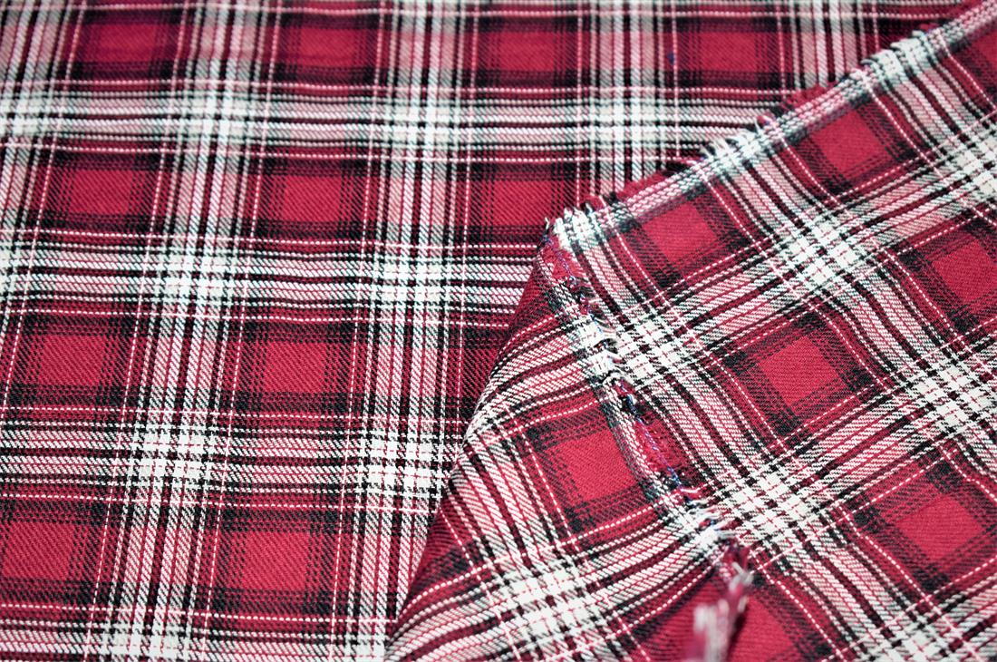 Tartan Check Yarn Dyed Print