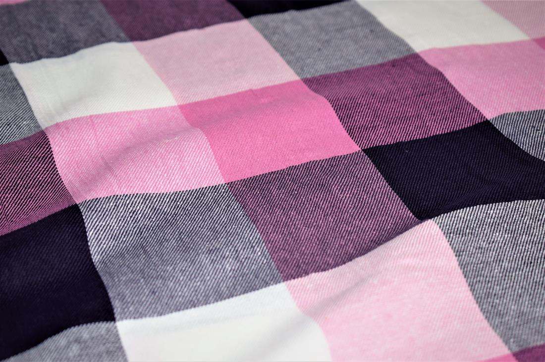 Tartan Check Yarn Dyed Print