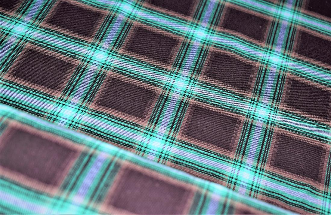 Tartan Check Yarn Dyed Print
