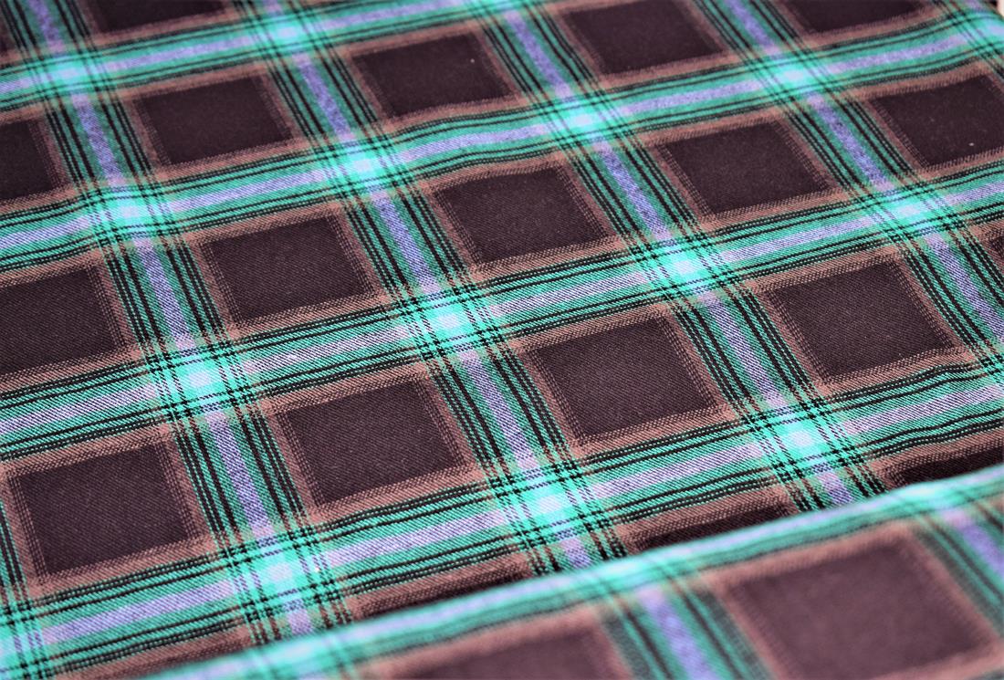 Tartan Check Yarn Dyed Print