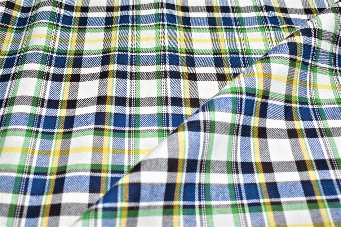 Premium Printed Tartan Brushed/Yarn Dyed 100% Cotton Fabric Tartan Check Print desing, Medium weight  High Quality
This beautiful soft fabric is perfect for Children's clothing, Light blankets, Bed sheets, Night dresses, and Pyjama Bottoms
Colours may slightly vary due to the lighting during the photo shooting or the monitor's display.
Width: 58" / 148cm