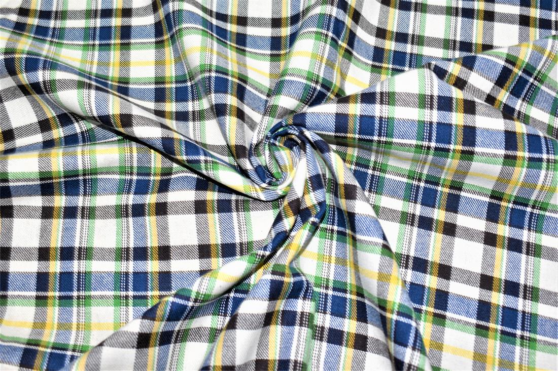 Premium Printed Tartan Brushed/Yarn Dyed 100% Cotton Fabric Tartan Check Print desing, Medium weight  High Quality
This beautiful soft fabric is perfect for Children's clothing, Light blankets, Bed sheets, Night dresses, and Pyjama Bottoms
Colours may slightly vary due to the lighting during the photo shooting or the monitor's display.
Width: 58" / 148cm