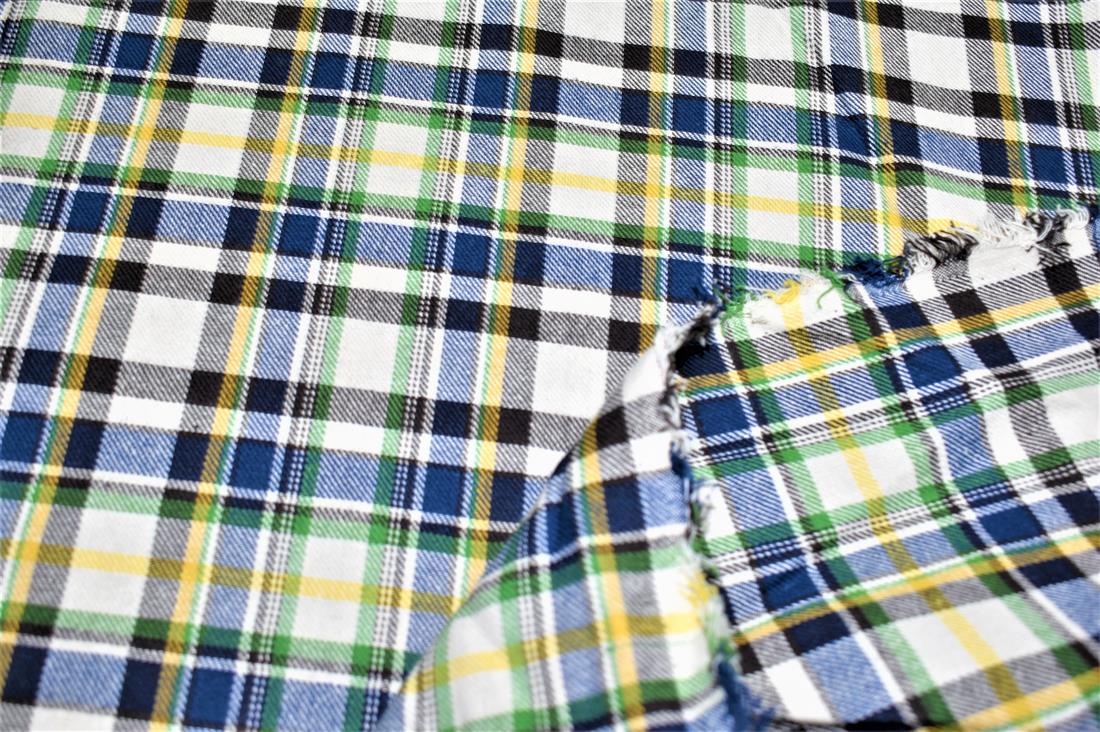 Premium Printed Tartan Brushed/Yarn Dyed 100% Cotton Fabric Tartan Check Print desing, Medium weight  High Quality
This beautiful soft fabric is perfect for Children's clothing, Light blankets, Bed sheets, Night dresses, and Pyjama Bottoms
Colours may slightly vary due to the lighting during the photo shooting or the monitor's display.
Width: 58" / 148cm
